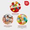 Bigjigs Toys Traditional Snakes and Ladders Wooden Game Set, Quality Family Game for Kids and Adults, 2-4 Players Ages 3+